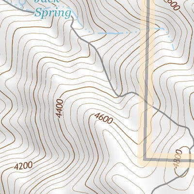 43118NE Page 33 Stinkingwater Mountains Topo Preview 3