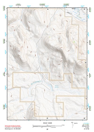 43118NE Page 37 Stinkingwater Mountains Topo Preview 1