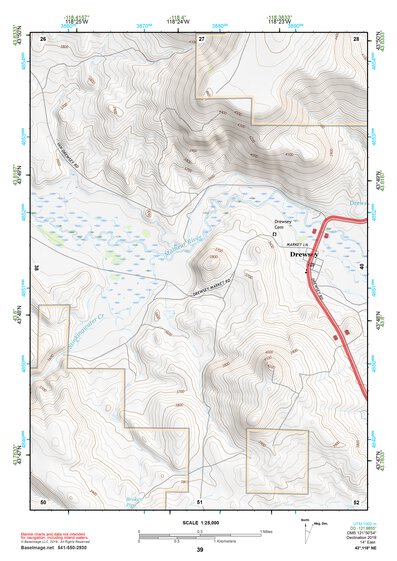 43118NE Page 39 Stinkingwater Mountains Topo Preview 1