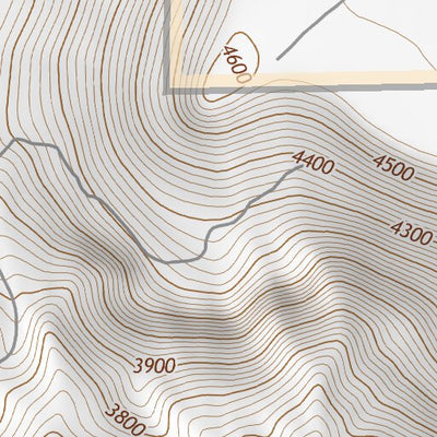 43118NE Page 39 Stinkingwater Mountains Topo Preview 3