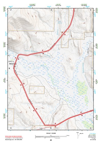 43118NE Page 40 Stinkingwater Mountains Topo Preview 1