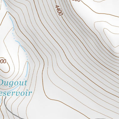 43118NE Page 46 Stinkingwater Mountains Topo Preview 2