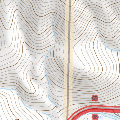 43118NE Page 48 Stinkingwater Mountains Topo Preview 3