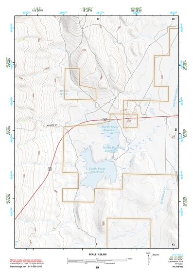 43118NE Page 49 Stinkingwater Mountains Topo Preview 1