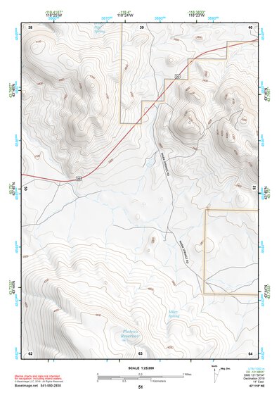 43118NE Page 51 Stinkingwater Mountains Topo Preview 1