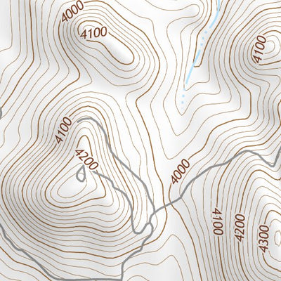 43118NE Page 51 Stinkingwater Mountains Topo Preview 3
