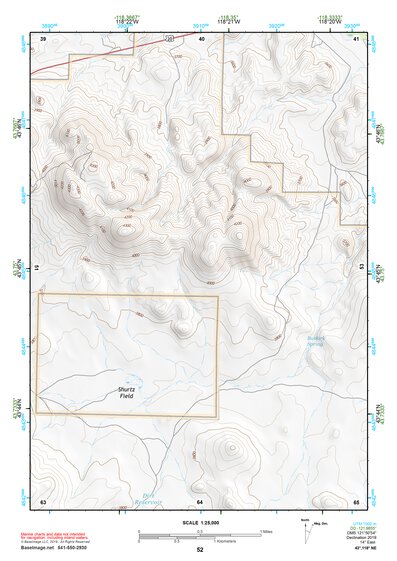 43118NE Page 52 Stinkingwater Mountains Topo Preview 1