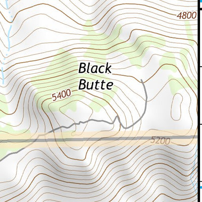 43118NE Page 55 Stinkingwater Mountains Topo Preview 3