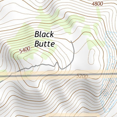 43118NE Page 56 Stinkingwater Mountains Topo Preview 3