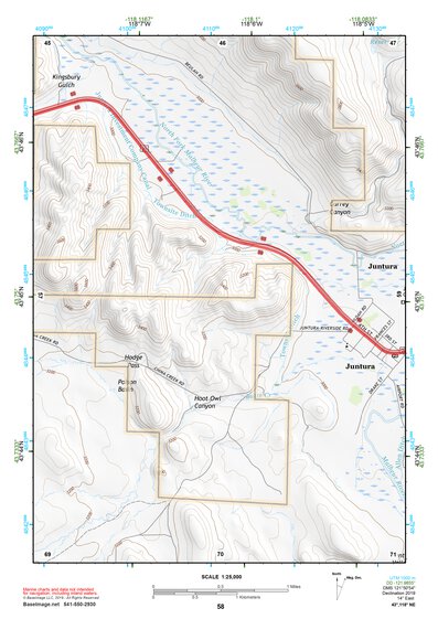 43118NE Page 58 Stinkingwater Mountains Topo Preview 1
