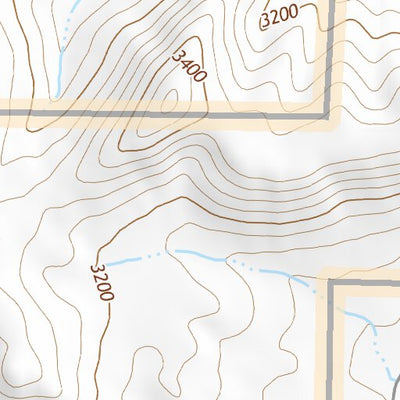 43118NE Page 58 Stinkingwater Mountains Topo Preview 2