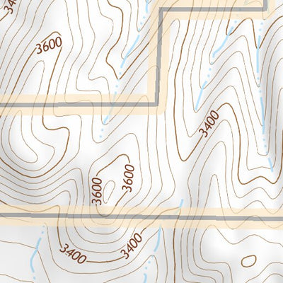 43118NE Page 58 Stinkingwater Mountains Topo Preview 3