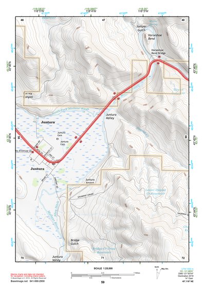 43118NE Page 59 Stinkingwater Mountains Topo Preview 1