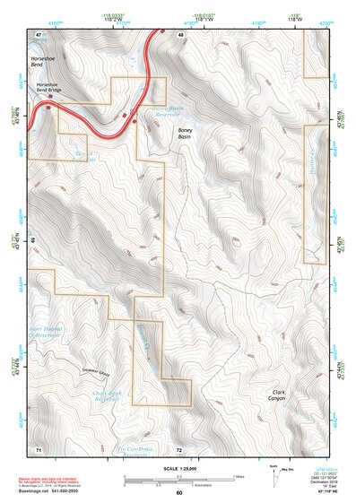 43118NE Page 60 Stinkingwater Mountains Topo Preview 1