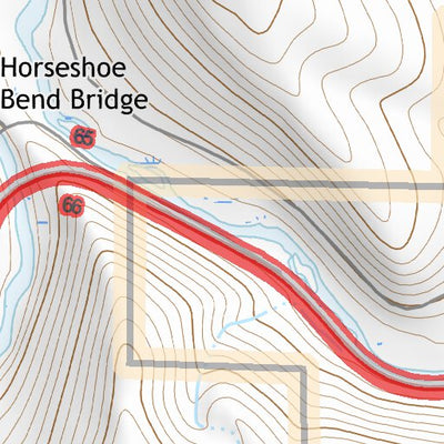 43118NE Page 60 Stinkingwater Mountains Topo Preview 3