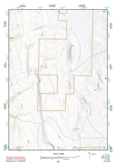 43118NE Page 61 Stinkingwater Mountains Topo Preview 1