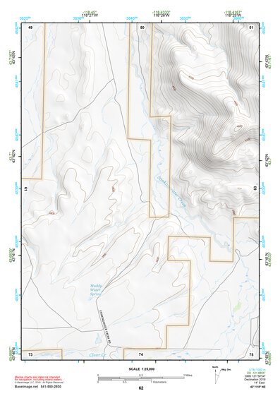 43118NE Page 62 Stinkingwater Mountains Topo Preview 1
