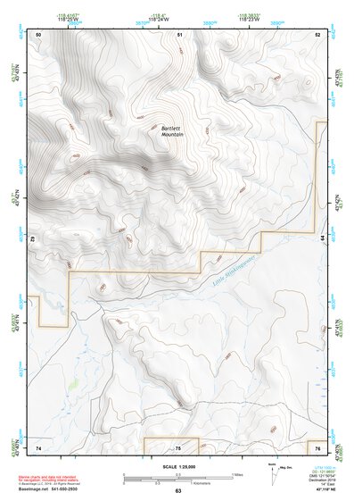 43118NE Page 63 Stinkingwater Mountains Topo Preview 1