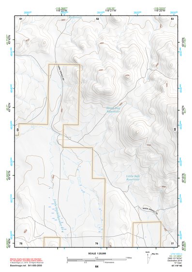 43118NE Page 64 Stinkingwater Mountains Topo Preview 1