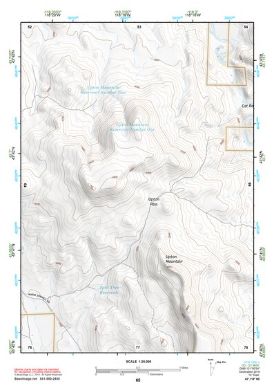 43118NE Page 65 Stinkingwater Mountains Topo Preview 1