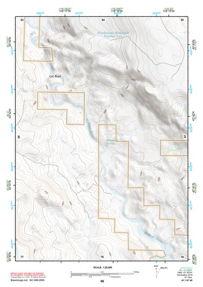 43118NE Page 66 Stinkingwater Mountains Topo Preview 1
