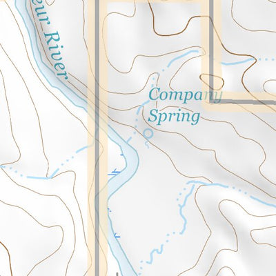 43118NE Page 66 Stinkingwater Mountains Topo Preview 2