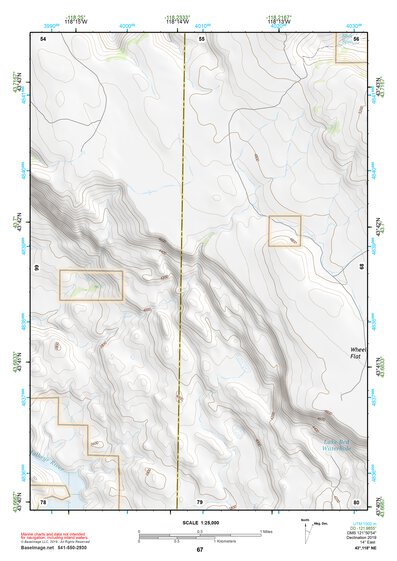 43118NE Page 67 Stinkingwater Mountains Topo Preview 1