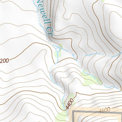 43118NE Page 74 Stinkingwater Mountains Topo Preview 3