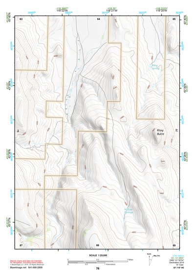 43118NE Page 76 Stinkingwater Mountains Topo Preview 1