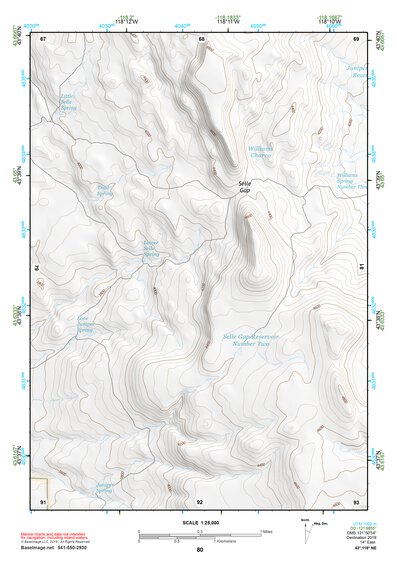 43118NE Page 80 Stinkingwater Mountains Topo Preview 1