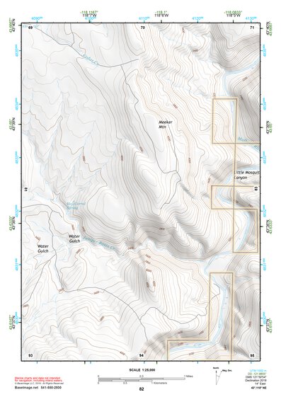 43118NE Page 82 Stinkingwater Mountains Topo Preview 1