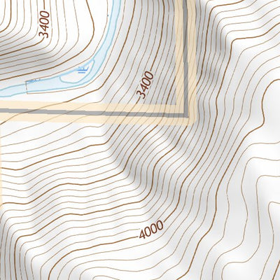 43118NE Page 94 Stinkingwater Mountains Topo Preview 3