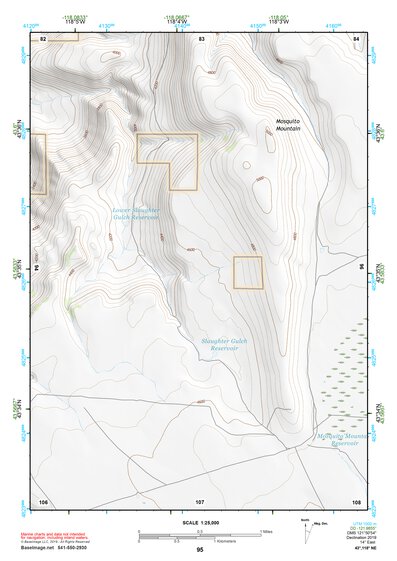 43118NE Page 95 Stinkingwater Mountains Topo Preview 1
