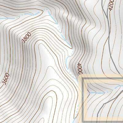 43118NE Page 95 Stinkingwater Mountains Topo Preview 3