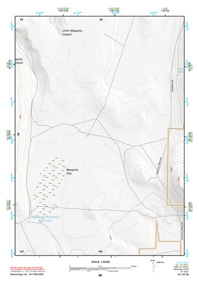 43118NE Page 96 Stinkingwater Mountains Topo Preview 1