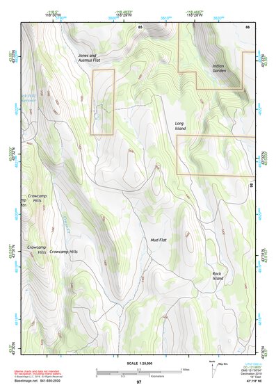 43118NE Page 97 Stinkingwater Mountains Topo Preview 1
