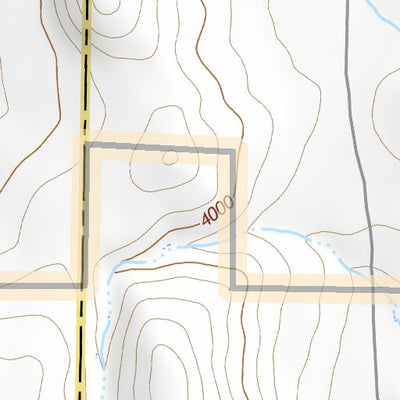 43118NE Page 103 Stinkingwater Mountains Topo Preview 2