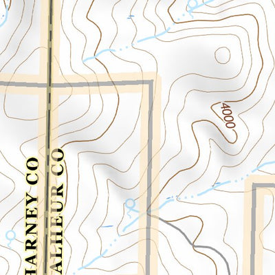 43118NE Page 103 Stinkingwater Mountains Topo Preview 3