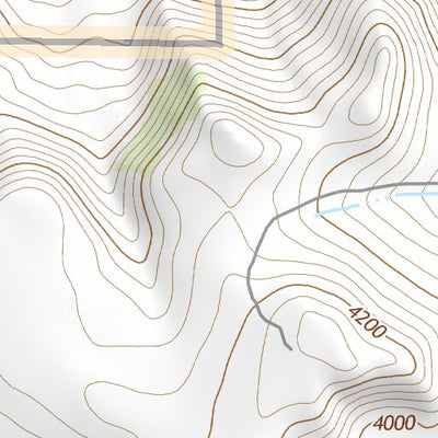43118NE Page 104 Stinkingwater Mountains Topo Preview 3