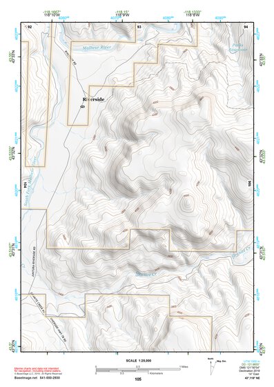 43118NE Page 105 Stinkingwater Mountains Topo Preview 1