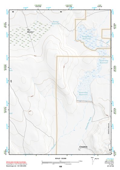 43118NE Page 108 Stinkingwater Mountains Topo Preview 1