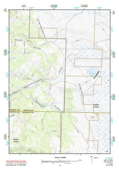 43118NW Page 1 Stinkingwater Mountains Topo Preview 1
