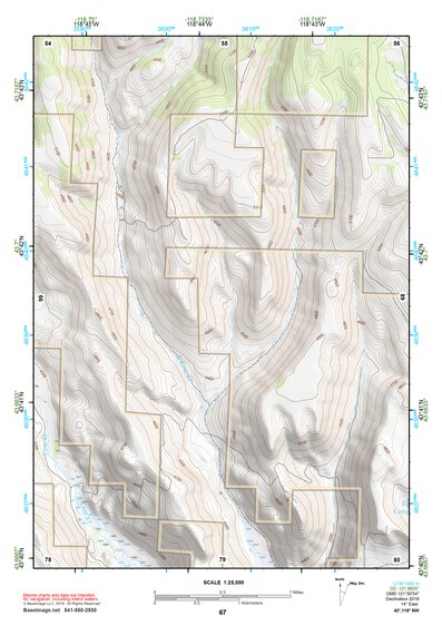 43118NW Page 67 Stinkingwater Mountains Topo Preview 1