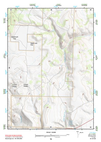43118NW Page 70 Stinkingwater Mountains Topo Preview 1