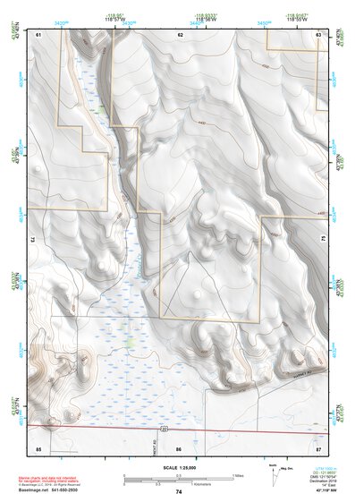 43118NW Page 74 Stinkingwater Mountains Topo Preview 1