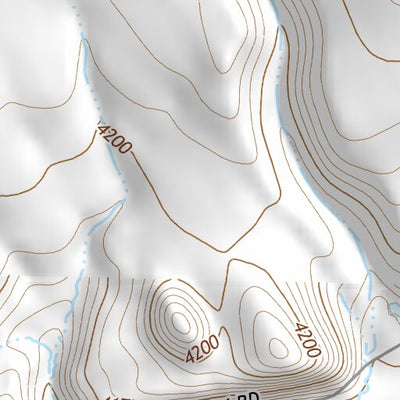 43118NW Page 75 Stinkingwater Mountains Topo Preview 3