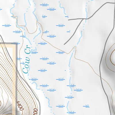 43118NW Page 79 Stinkingwater Mountains Topo Preview 2