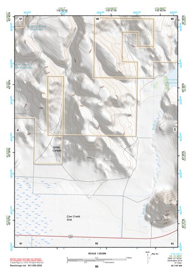 43118NW Page 80 Stinkingwater Mountains Topo Preview 1