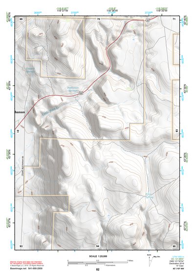 43118NW Page 82 Stinkingwater Mountains Topo Preview 1