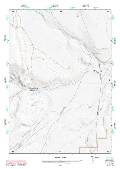 43119SW Page 55 Harney Lake Topo Preview 1